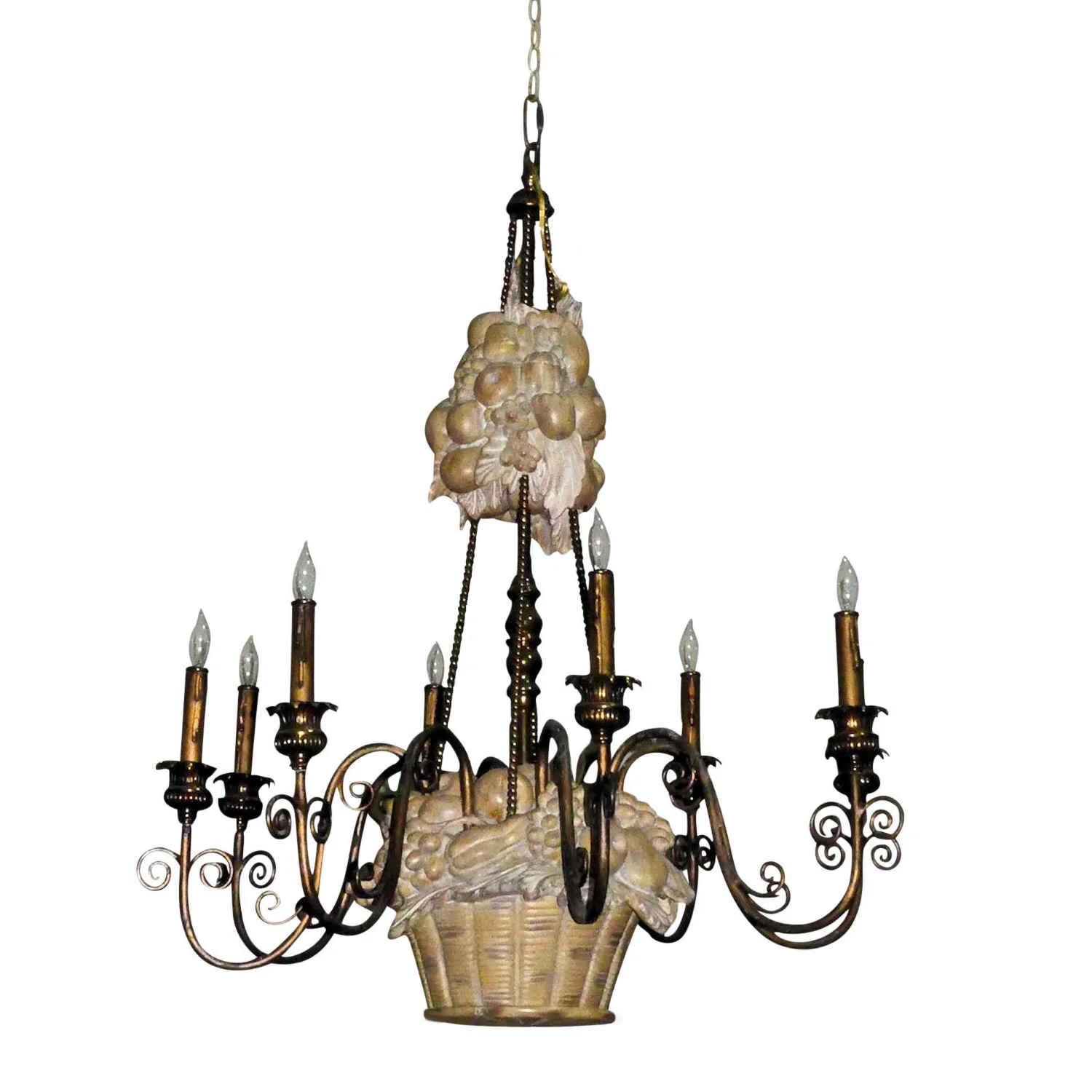 Encore Furniture Gallery-Maitland Smith Rustic 8-Light Fruit